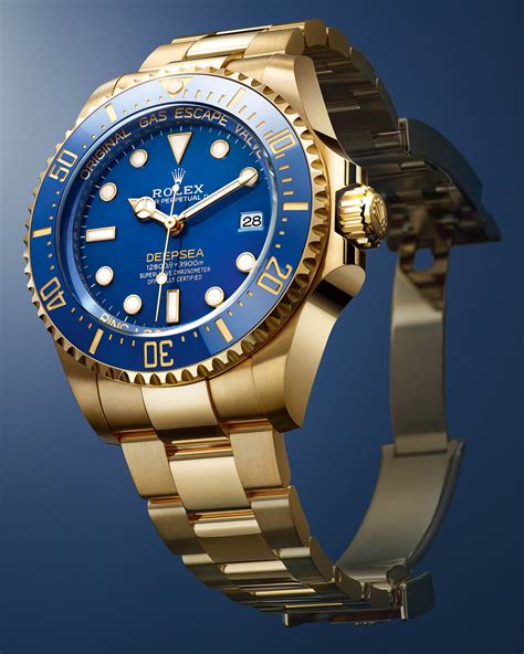 gold rolex deepsea|rolex deepsea price new.